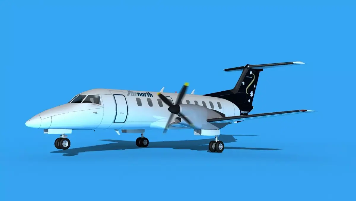 Embraer EMB120 Airnorth Australia 3D model