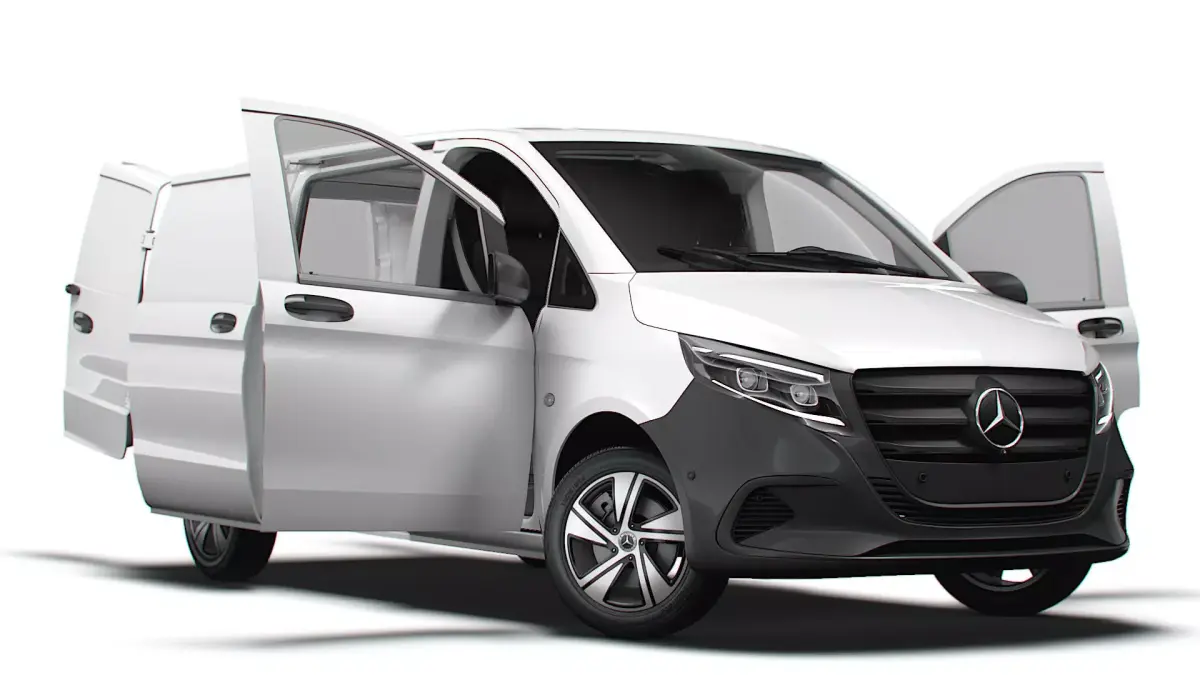 Mercedes Benz Vito L2 HQ Interior 2025 3D model