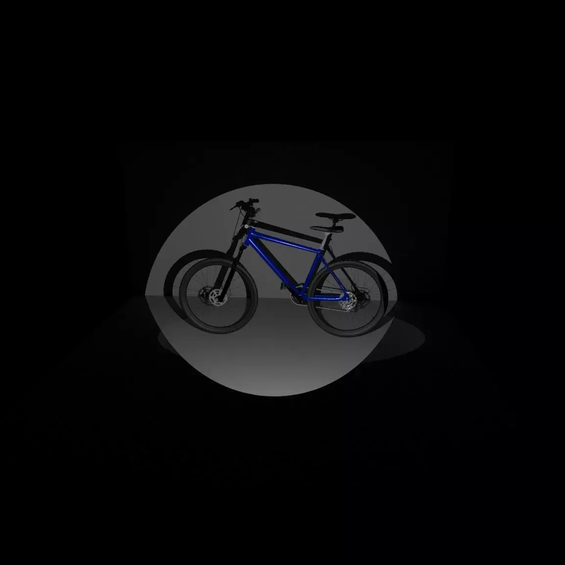 Cycle with Gear  Free 3D model