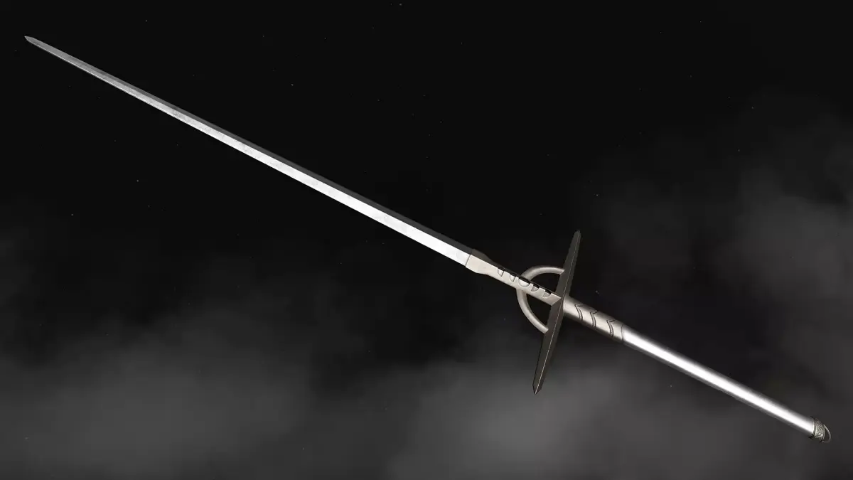 Sword - Dark Fantasy Low-poly 3D model purchase