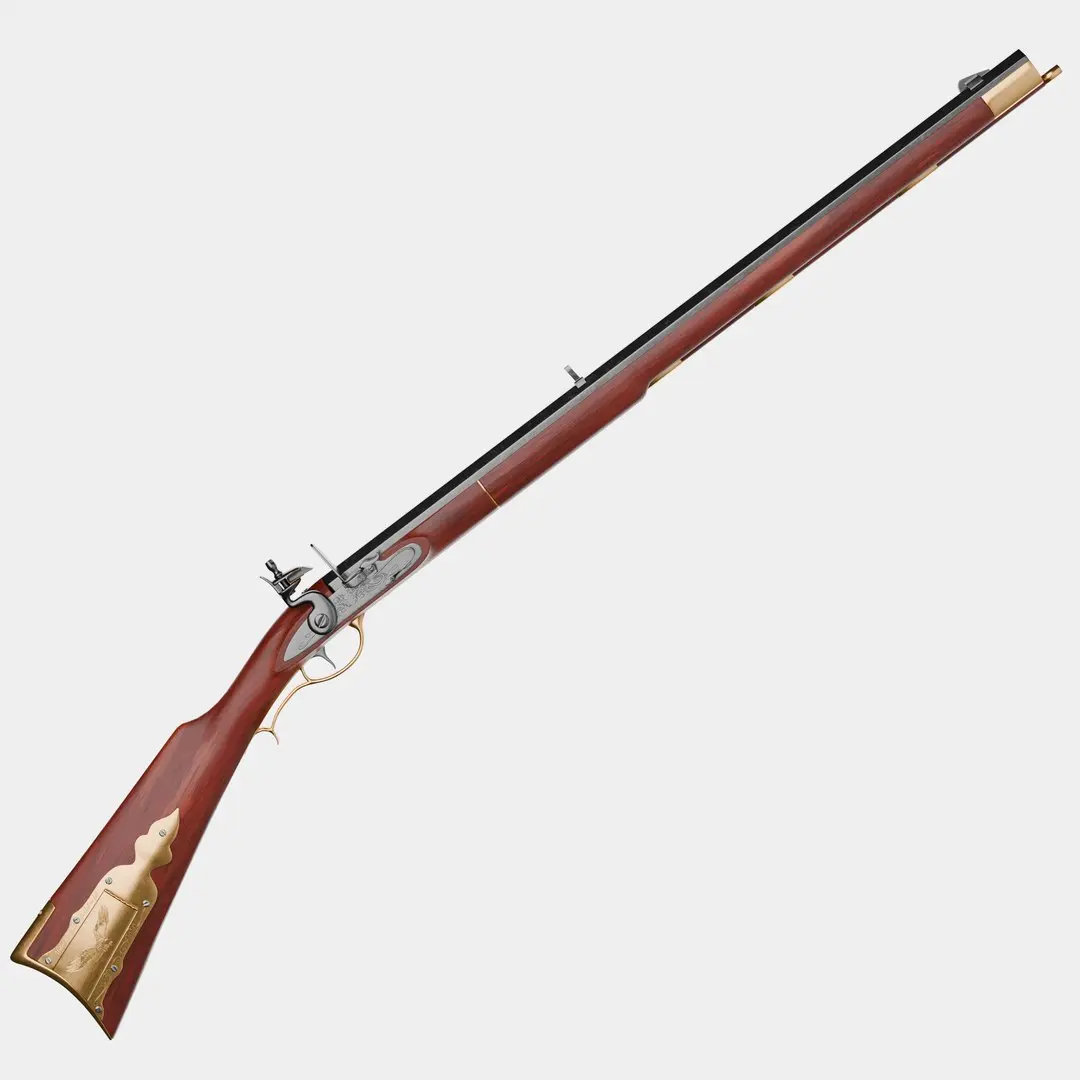 Flintlock Long Rifle 3D model