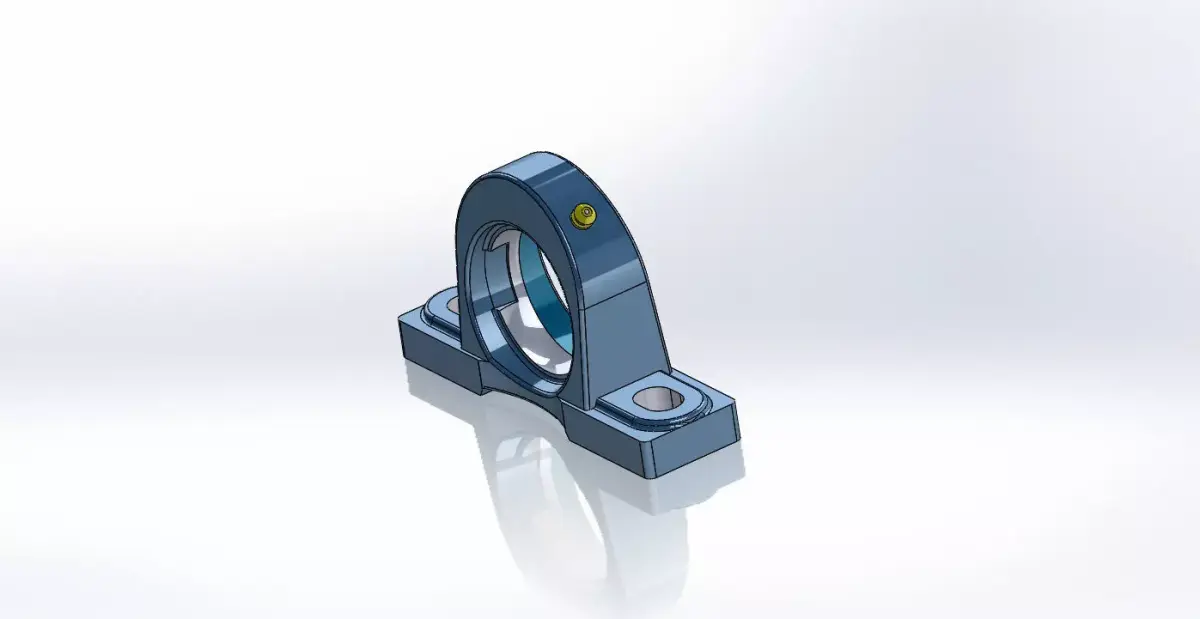 pillow blade bearing 3D model