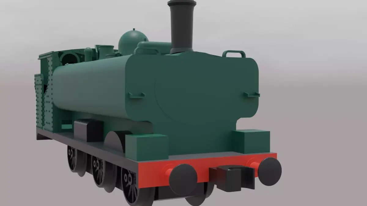 Lionel o scale gwr 57xx 3D print model