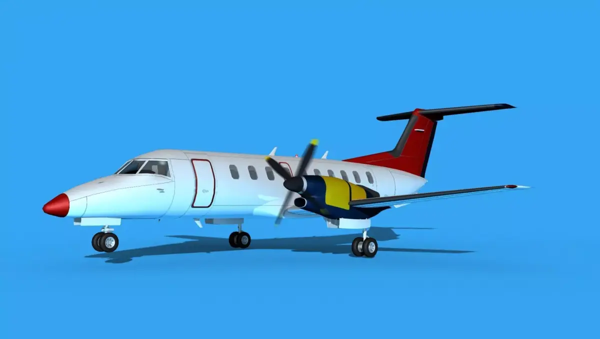 Embraer EMB120 Corporate 5 3D model