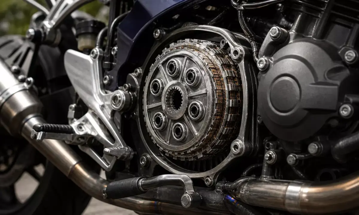 Realistic Automotive Clutch Plate Assembly 3D model