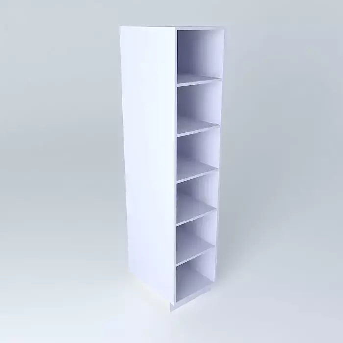 T0D tall shelf Free 3D model