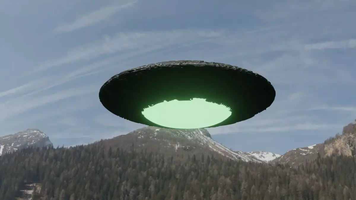 UFO 3D Low-poly 3D model