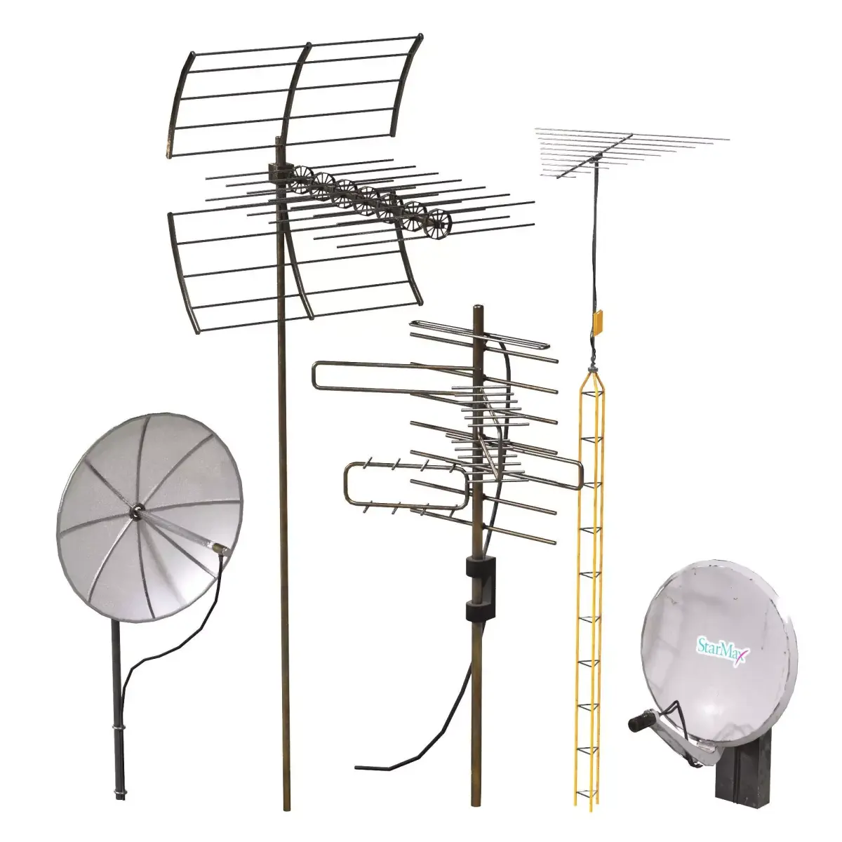 Radio Antenna 3D model buy