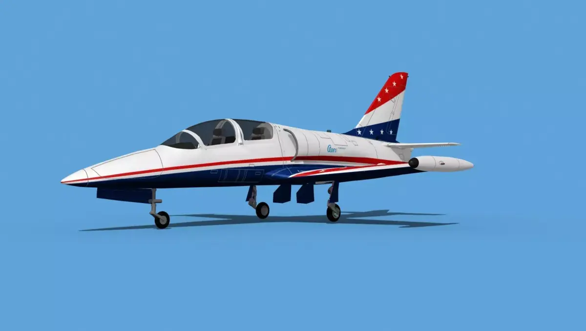 Aero Vodochody L-39C Albatross V20 3D model