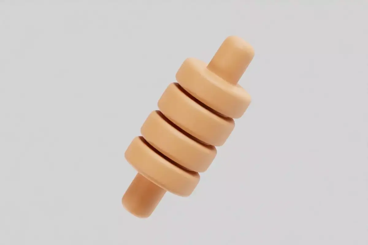 Cricket Bails Low-poly 3D model