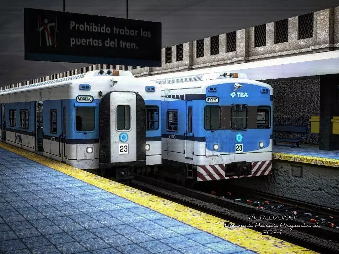 Toshiba Series 2000 Emfer EMU 3D model