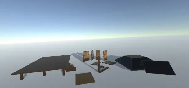 Japanese assets Free low-poly 3D model