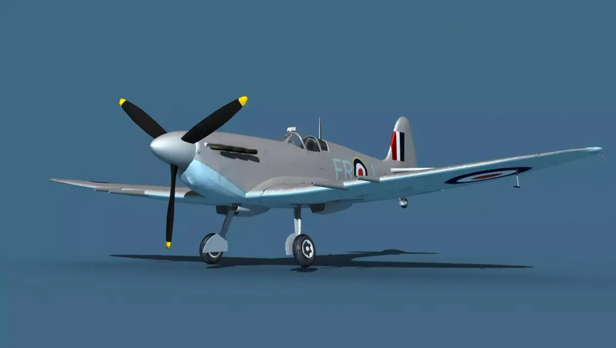 Supermarine Spitfire MkVI V05 3D model