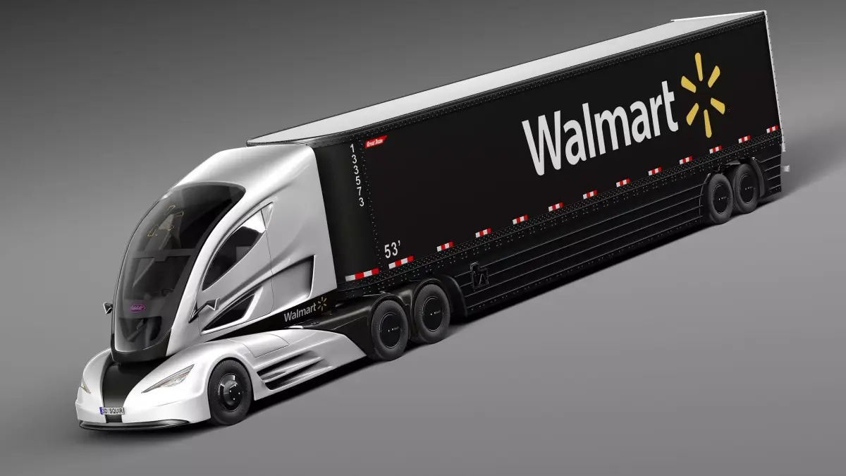 Walmart Truck 2015 3D model