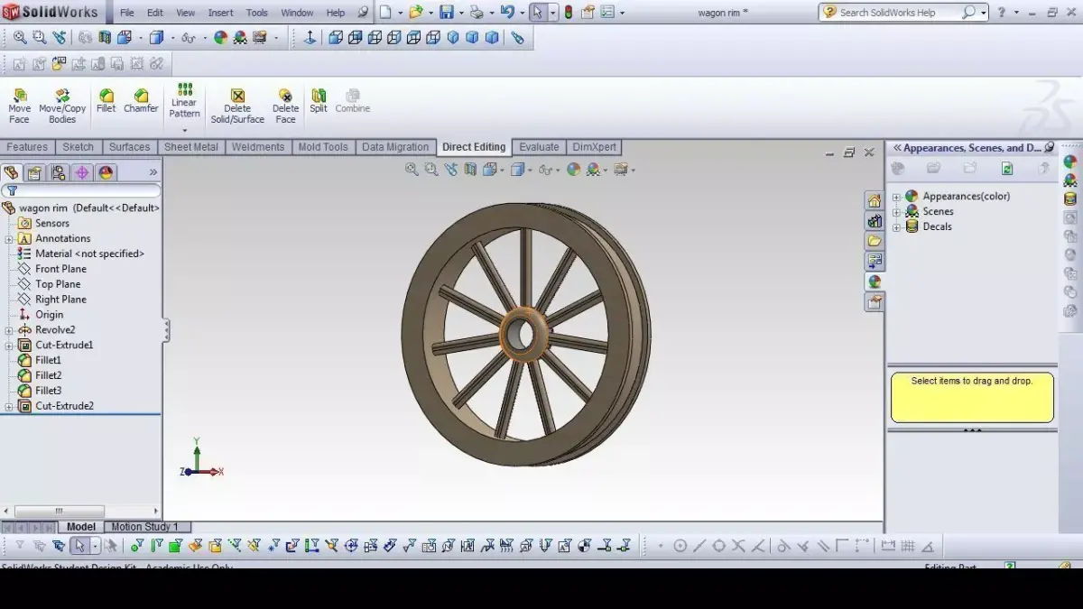 wagon wheel Free 3D model purchase