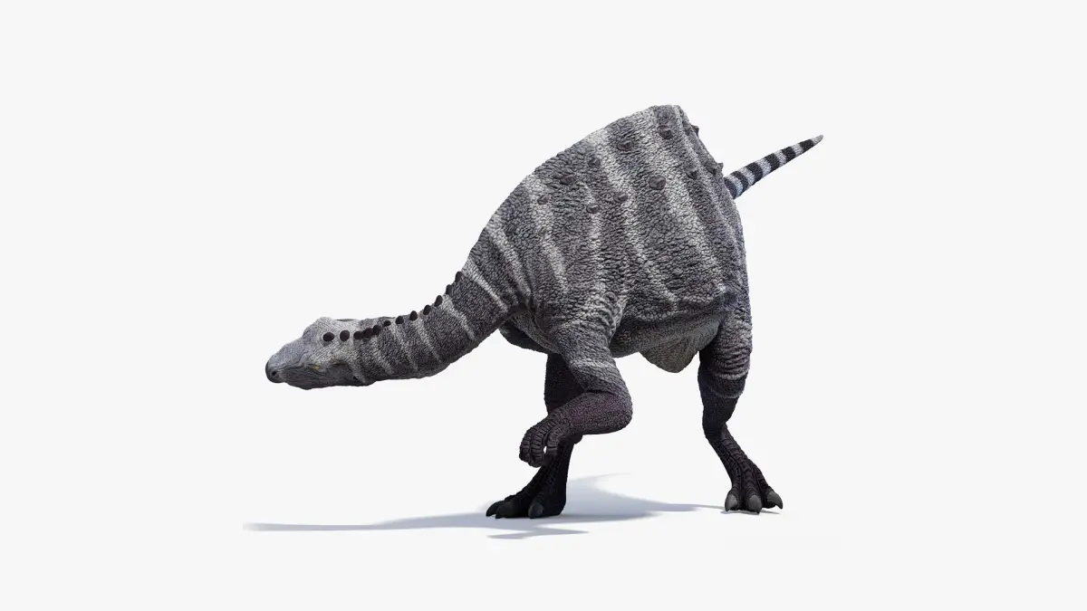 Thescelosaurus Animated 3D model