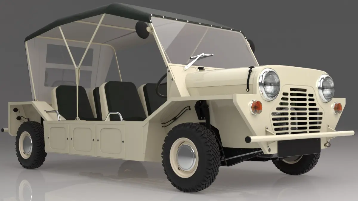 Mini Moke 3D model