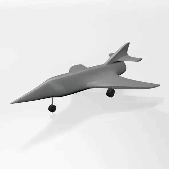 Jet Fighter 03 3D model