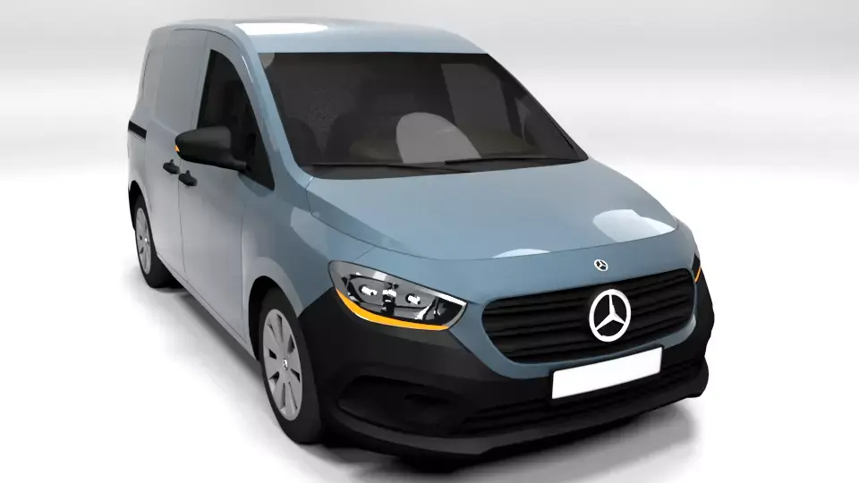 MERCEDES CITAN Low-poly 3D model
