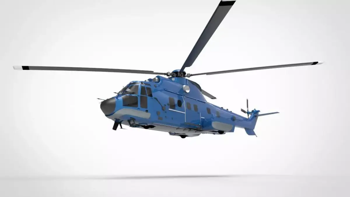  Airbus Helicopters H225 Super Puma 3D model