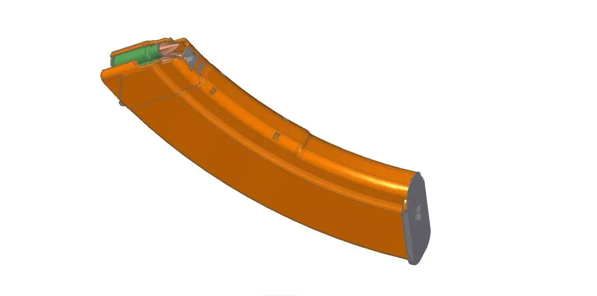 AKM mag 3D model