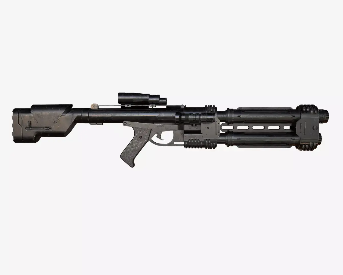 Stormtrooper riffle -- EBlasterRifle 3D model