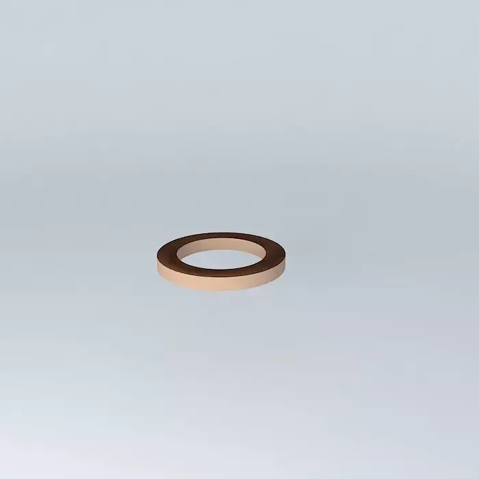 Segmented Gear Carcasse Free 3D model