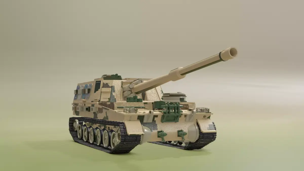 Army tank  3D model