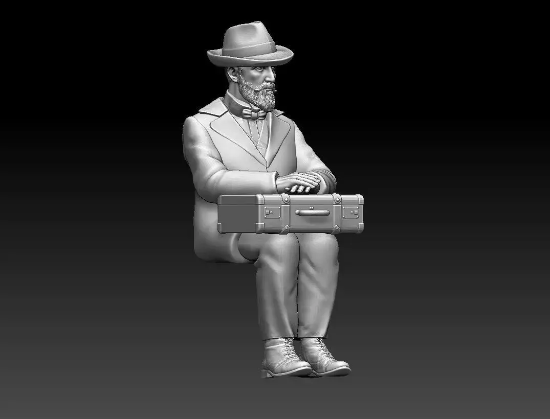 PASSENGER 3D print model 6
