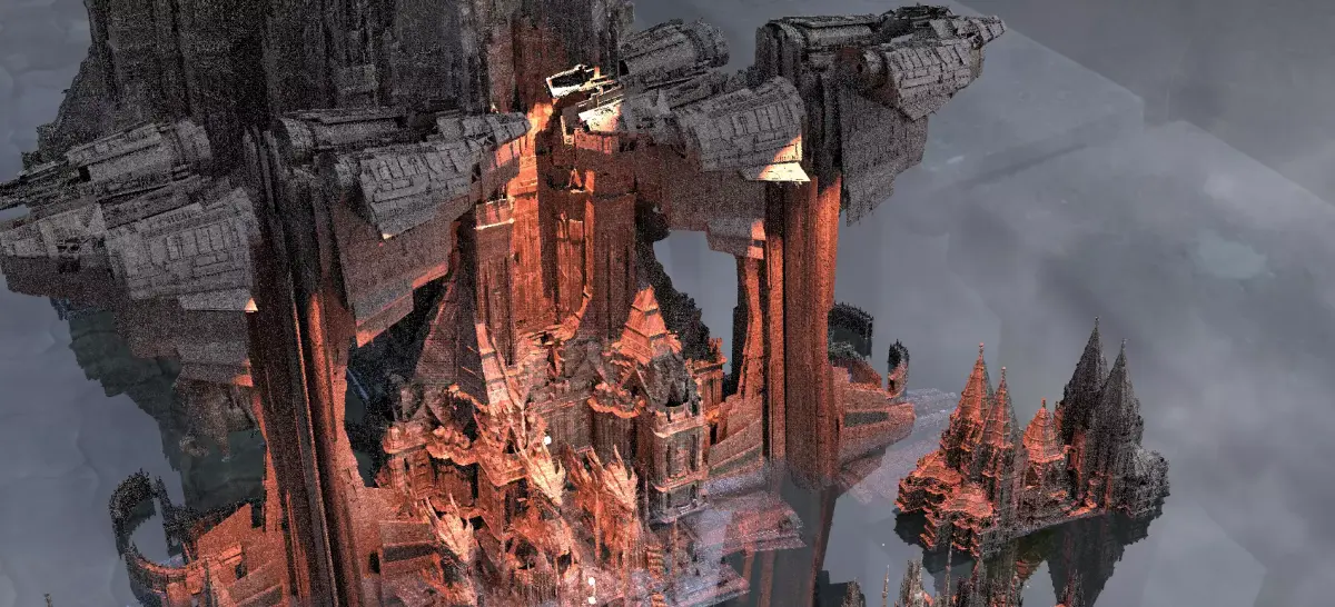 Dragon landing pad Jet City Kit bash 3D model