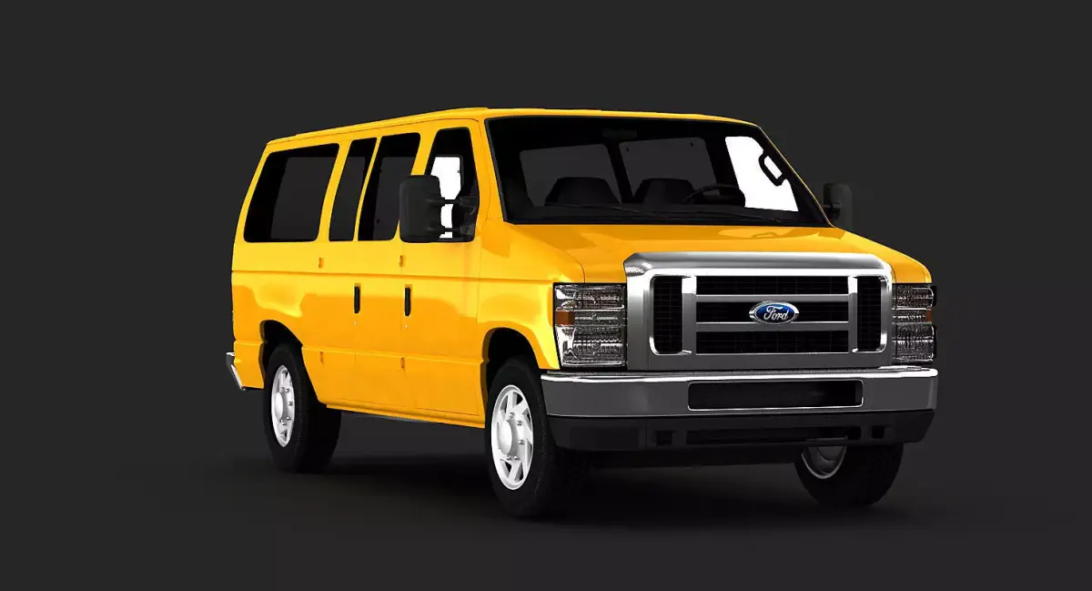 Econoline Wagon 3D model