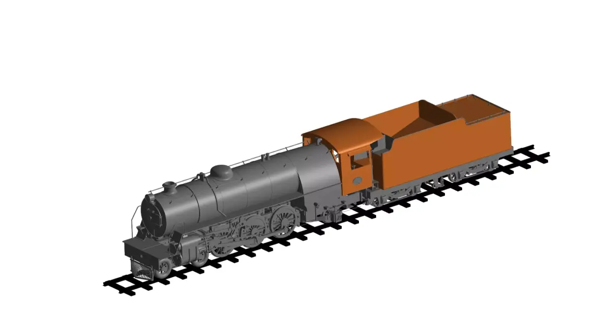 locomotive  3D model