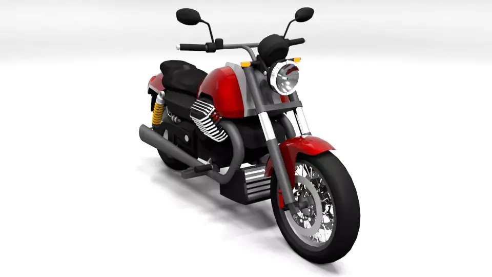 MOTOGUZZI CALIFORNIA ADUCE 3D model