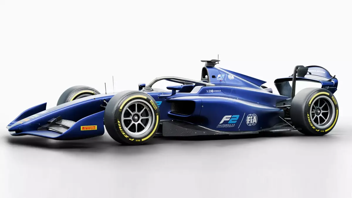 Dallara Formula 2 2024 3D model