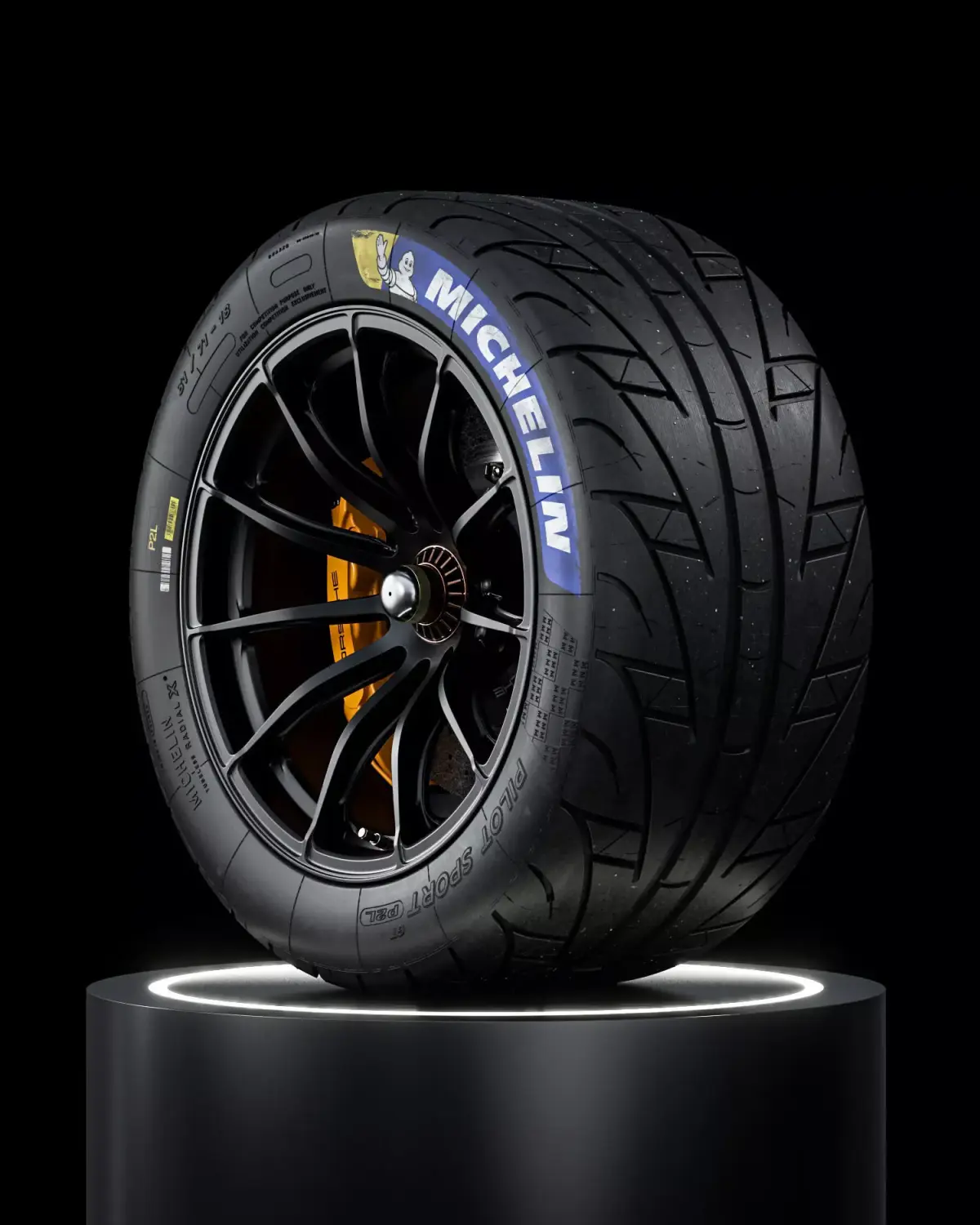 Michelin Pilot Sport GT P2L 31 71 18 3D model