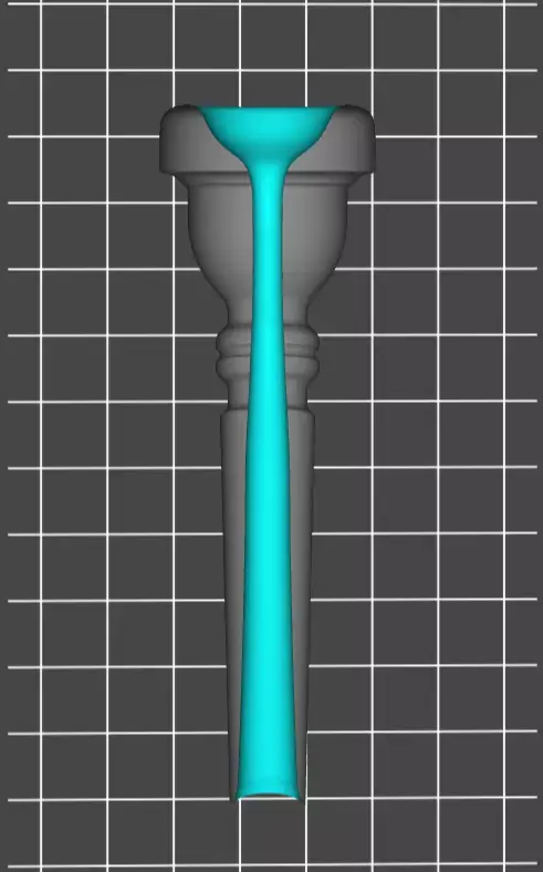 Trumpet Mouthpiece Lead Collection 3D print model