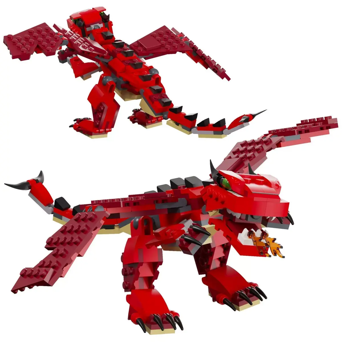 Lego - 31032 Red Creatures 3D model
