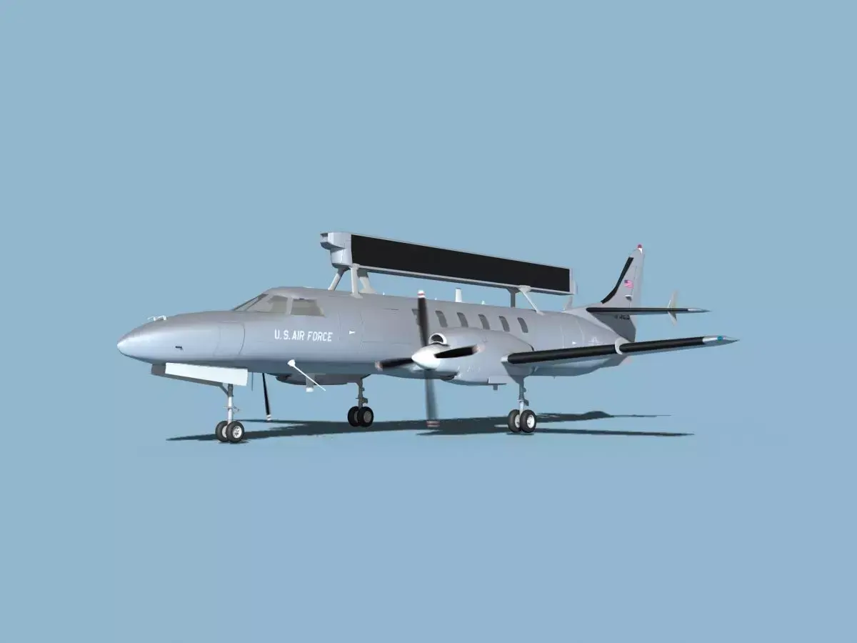 Swearingen RC-26 Condor V02 US Air Force  3D model