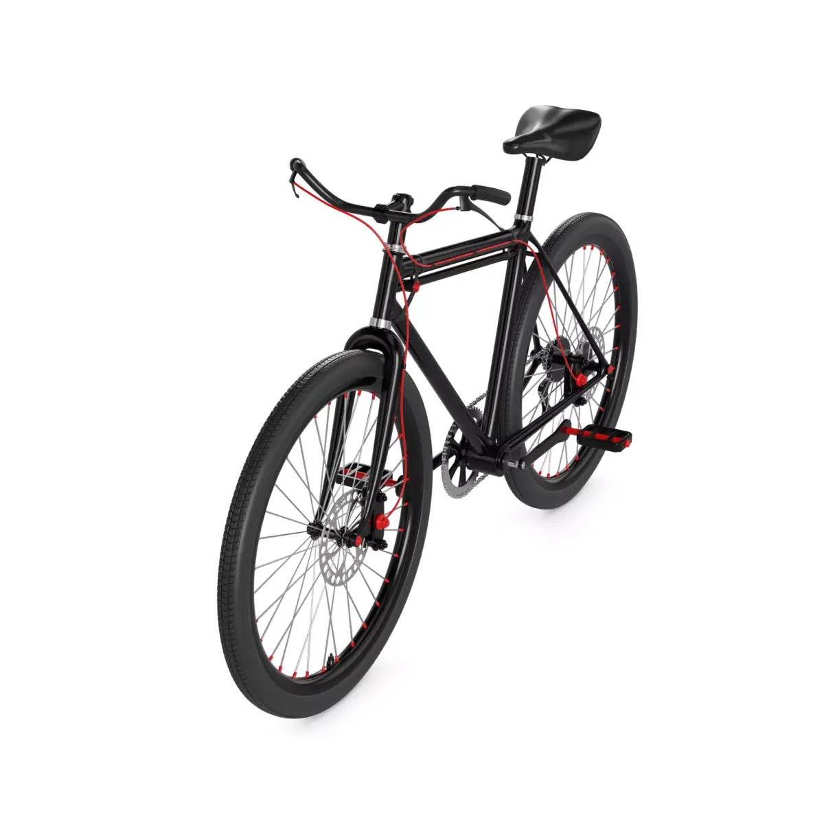 Mountain Bicycle 3D model get