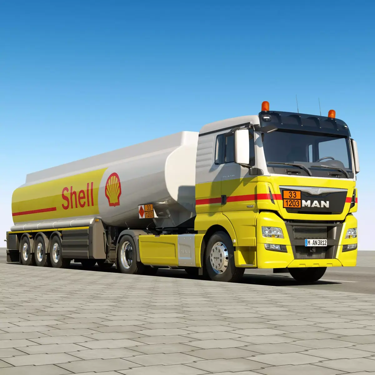 TRUCK XL Fuel Tank 3D model