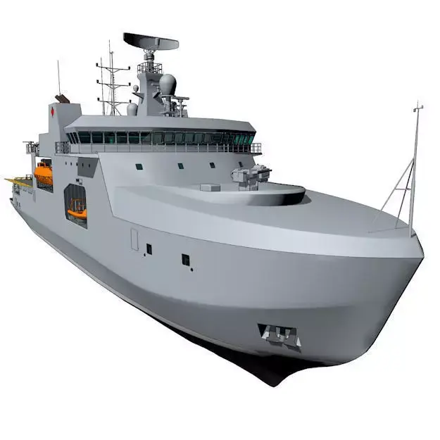 Arctic Patrol Vessel 3D model