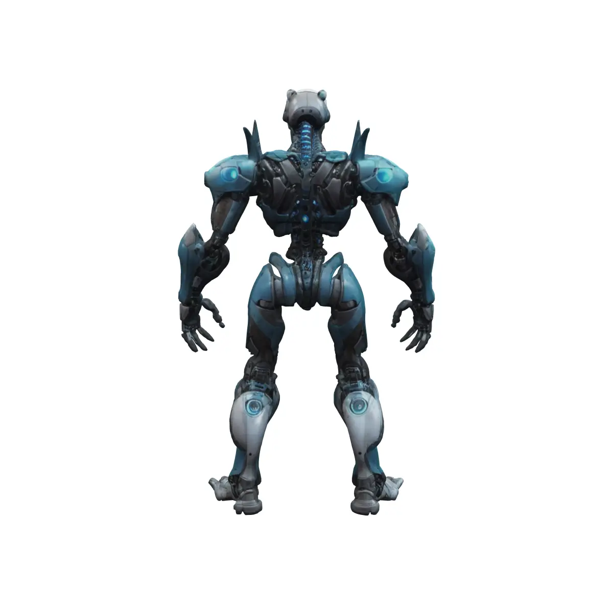 scifi morph cyborg dead space 3D model