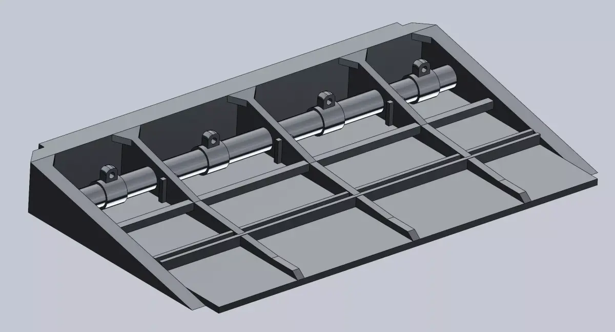 A5M4 Flap bay 3D print model