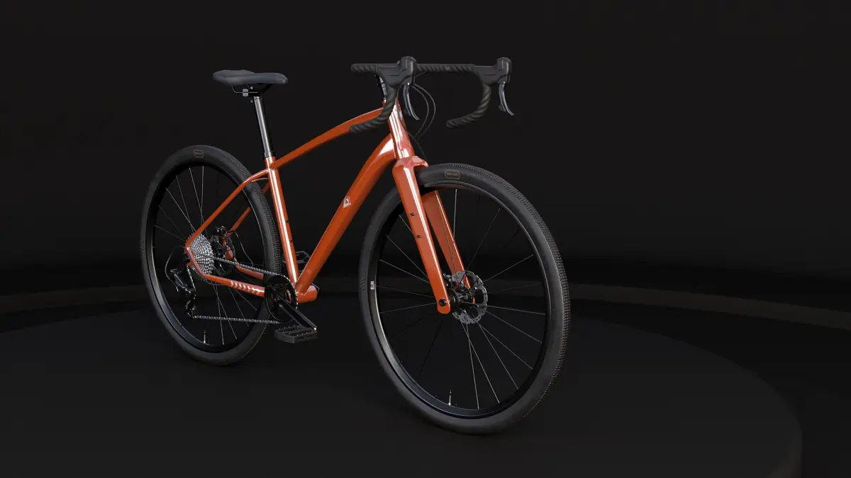 Generic Gravel Bicycle PBR 3D model