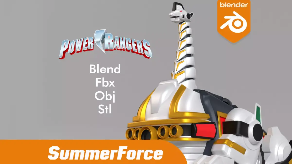 Titanus - Power Ranger 3D model