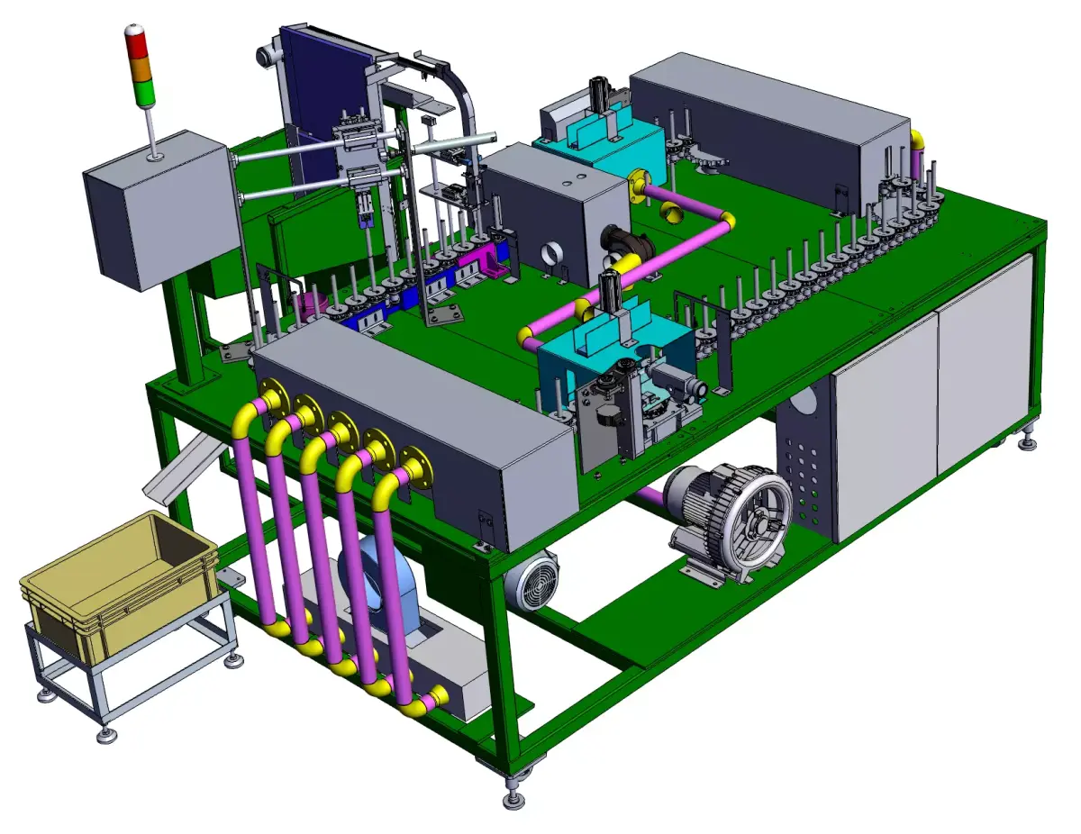 Automatic Spraying Machine Equipment 3D model