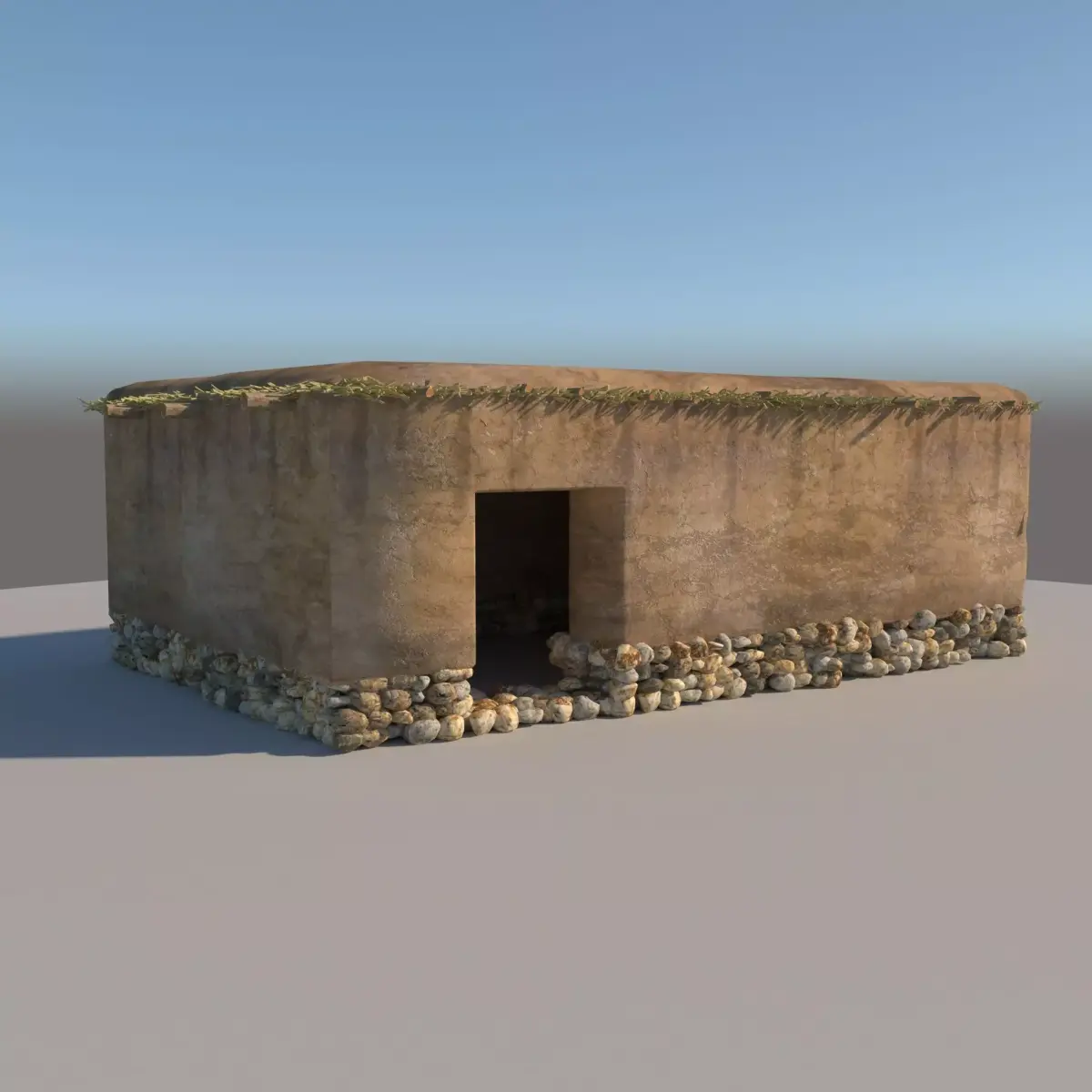 Neolithic structure 2 3D model