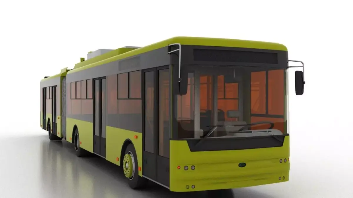 Trolleybus Bogdan T90110 3D model