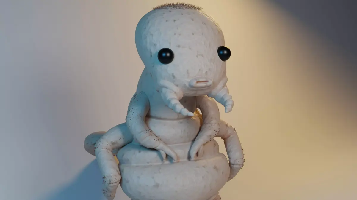 cute bug 3D model