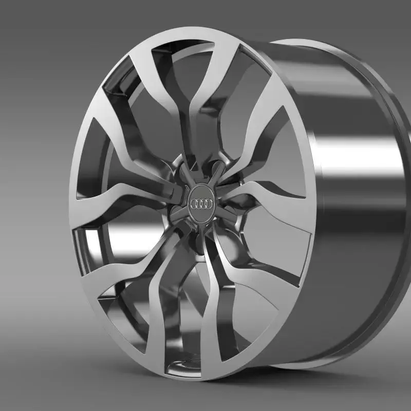 Audi R8 V10 spyder 2013 rim 3D model